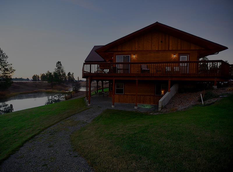 River View Lodge - Whitfish Montana - Vacation Rental VRBO Ranch Cabin