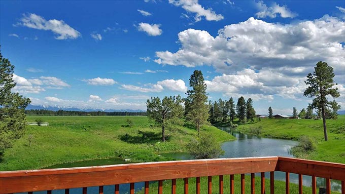 River Meadow Lodging Vacation Rental Whitefish MT Flathead Valley
